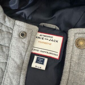 Janie and Jack Gray Boys Jacket